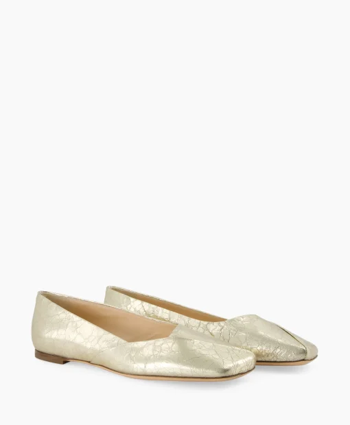 Flash Sale Ballerina Rina Asym Goud Dames Instappers