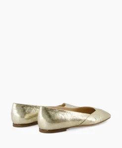 Flash Sale Ballerina Rina Asym Goud Dames Instappers