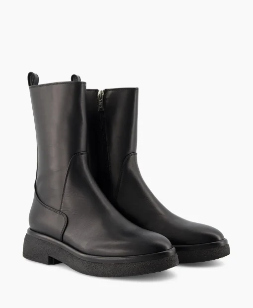 New Enkellaars Alison R Lowboot Zwart Dames Laarzen