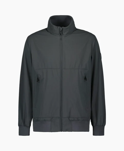 Cheap Jack Four-Way Stretchdonker Grijs Heren Jassen