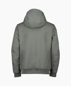 Clearance Softshell Jas Hooded Grijs Heren Jassen