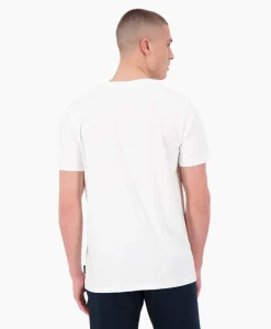Fashion T-Shirt Korte Mouw Garment Dyed Wit Heren T-Shirts