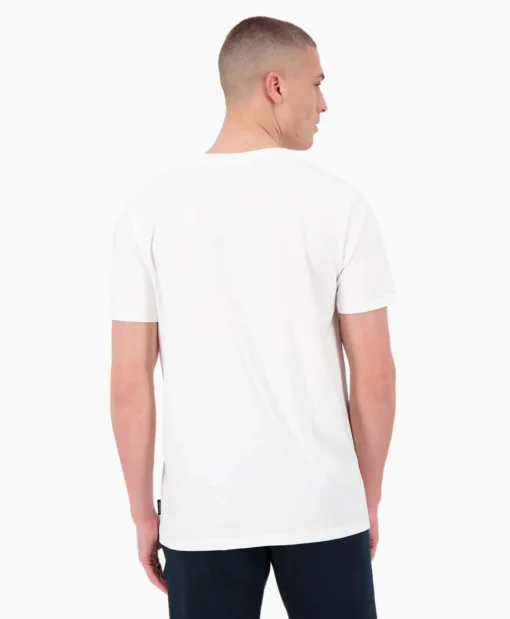 Fashion T-Shirt Korte Mouw Garment Dyed Wit Heren T-Shirts