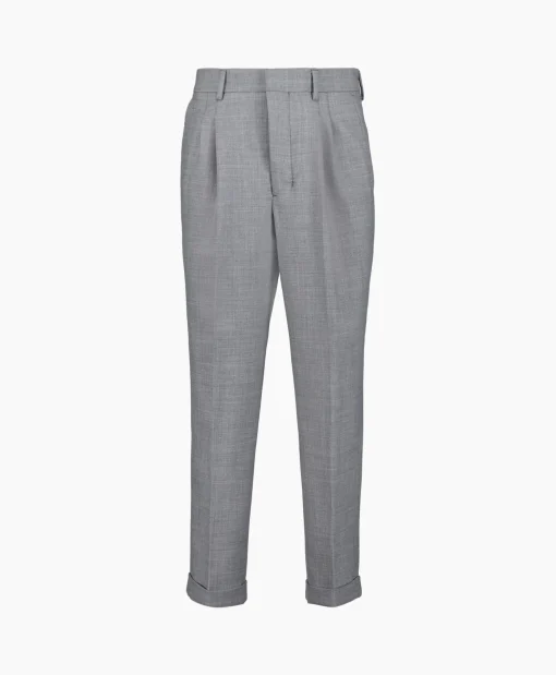 Best Broek Carott Fit Antraciet Heren Broeken