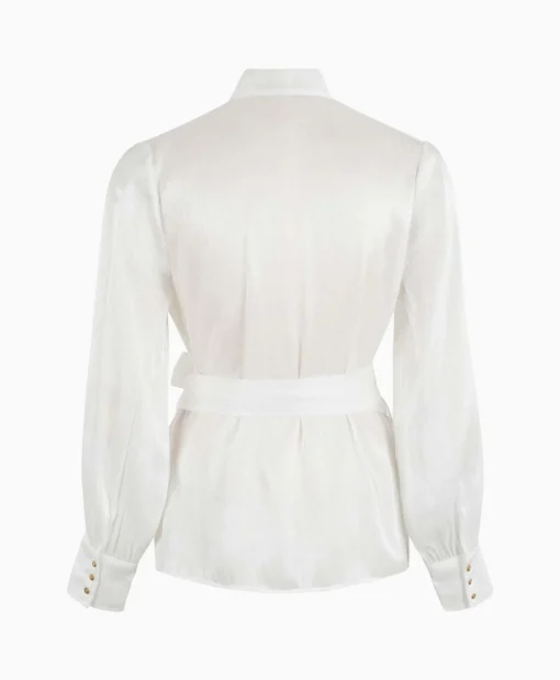 Fashion Blouse 43A05-03347 Beige Dames Blouses