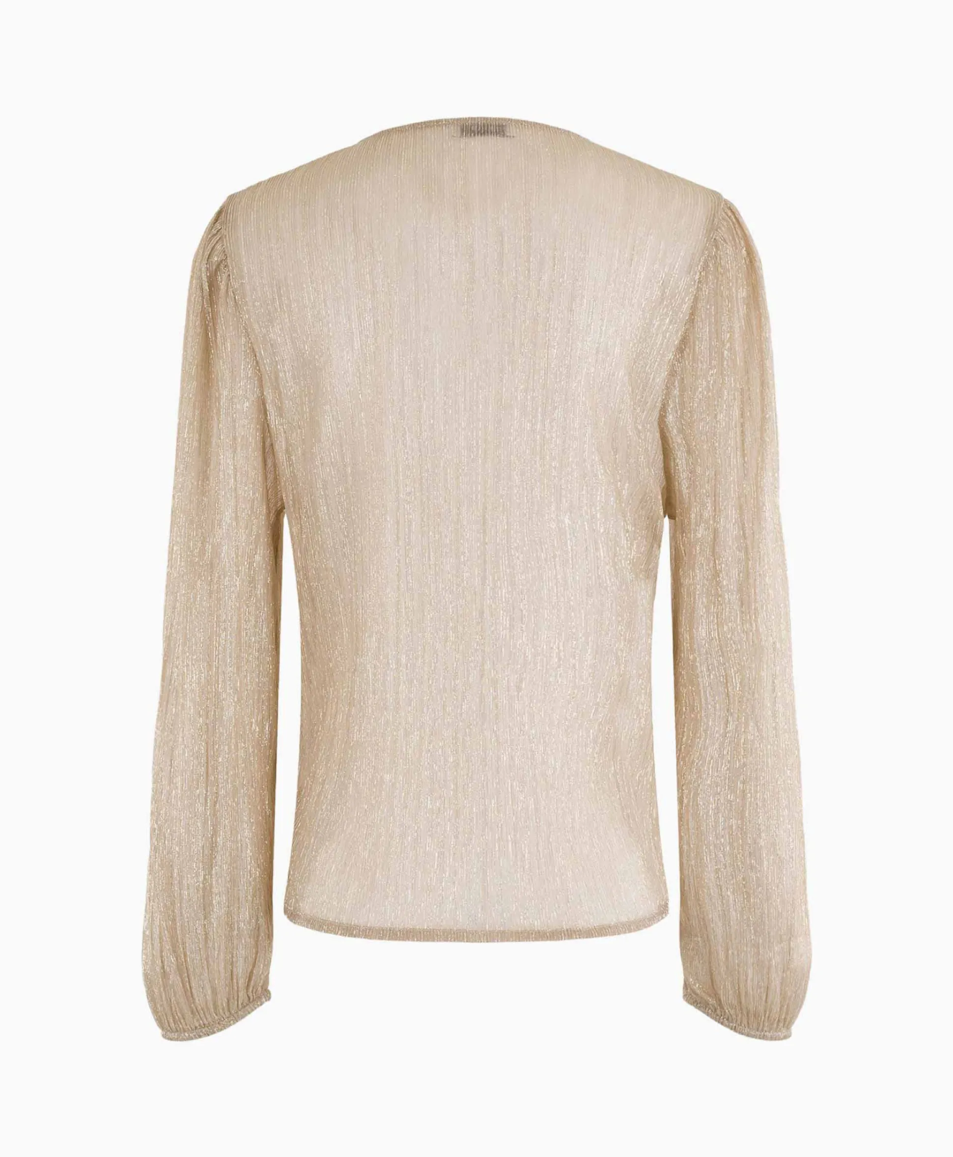 Sale Blouse 26A05-03428 Goud Dames Blouses