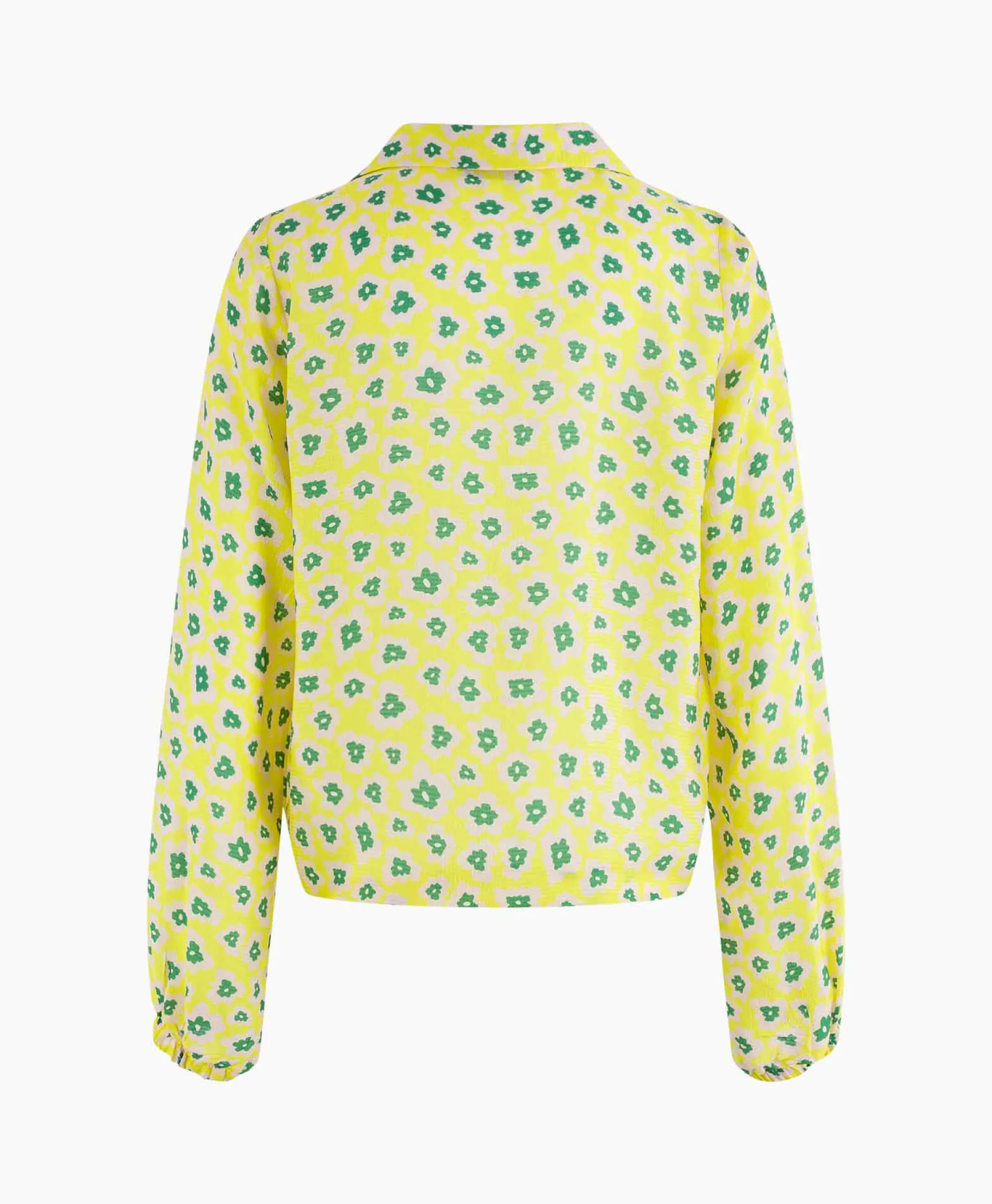 Fashion Blouse 43A05-03377 Licht Groen Dames Blouses