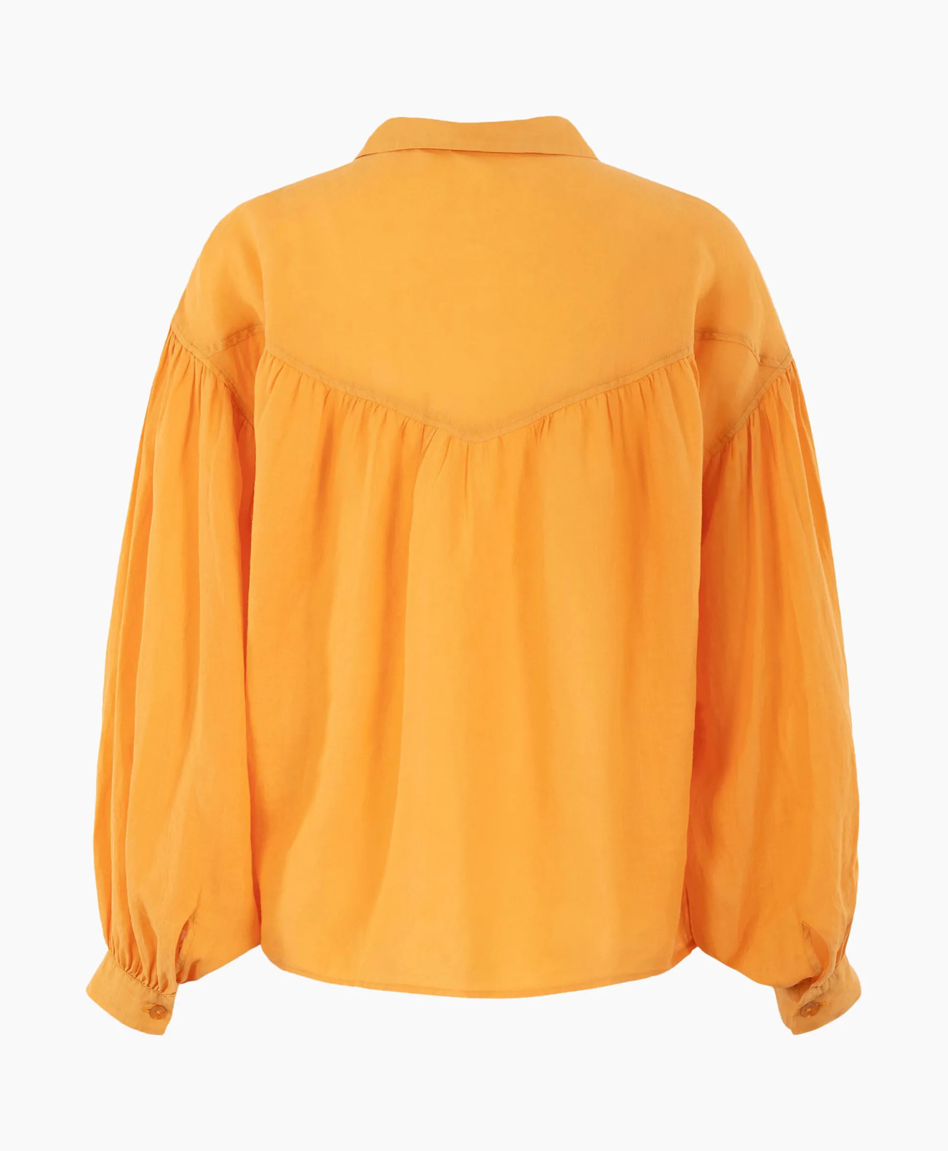 Store Blouse 17A05-03268-1 Oranje Dames T-Shirts & Tops