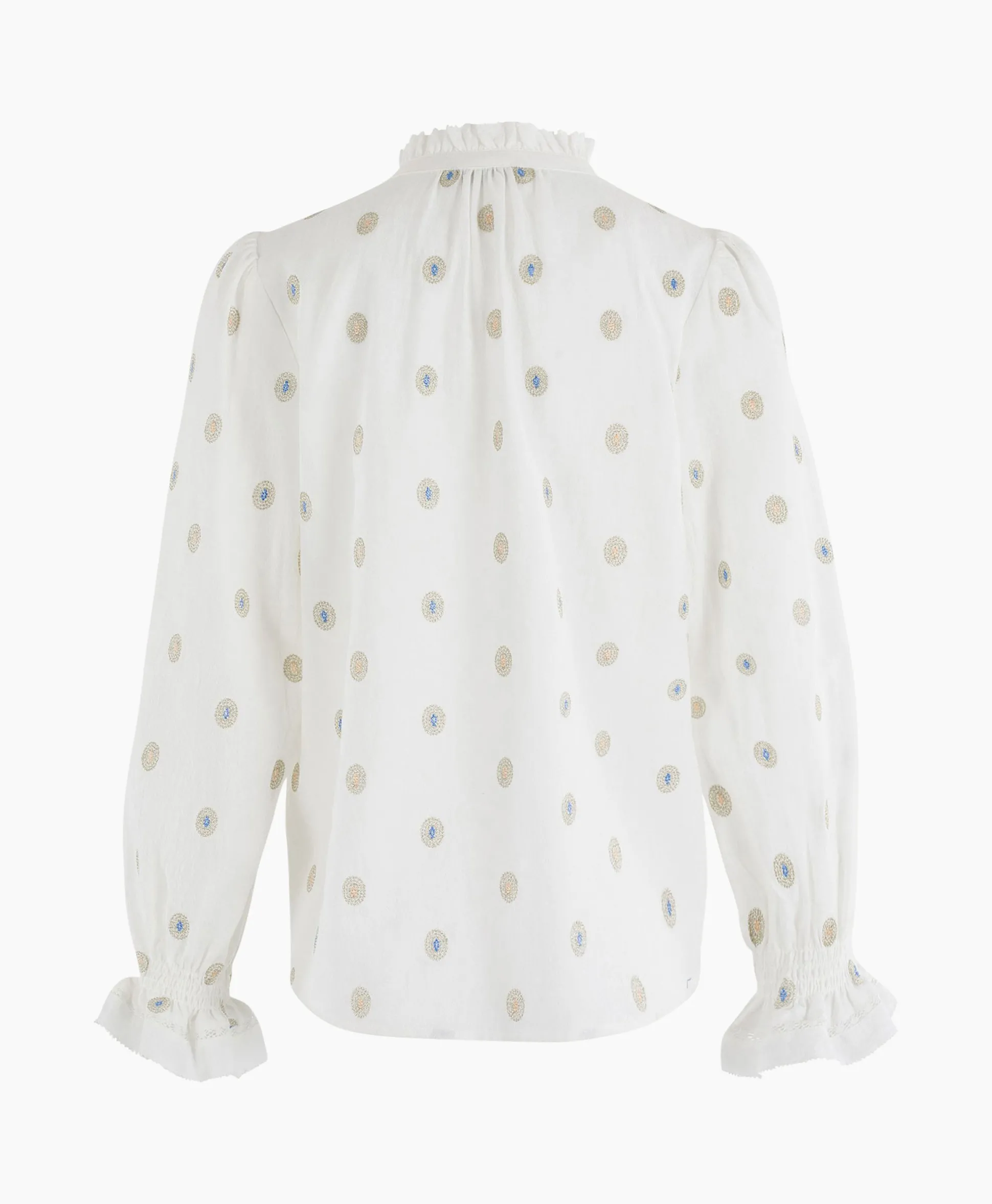 Best Blouse 17A05-03172B-1 Off White Dames Blouses