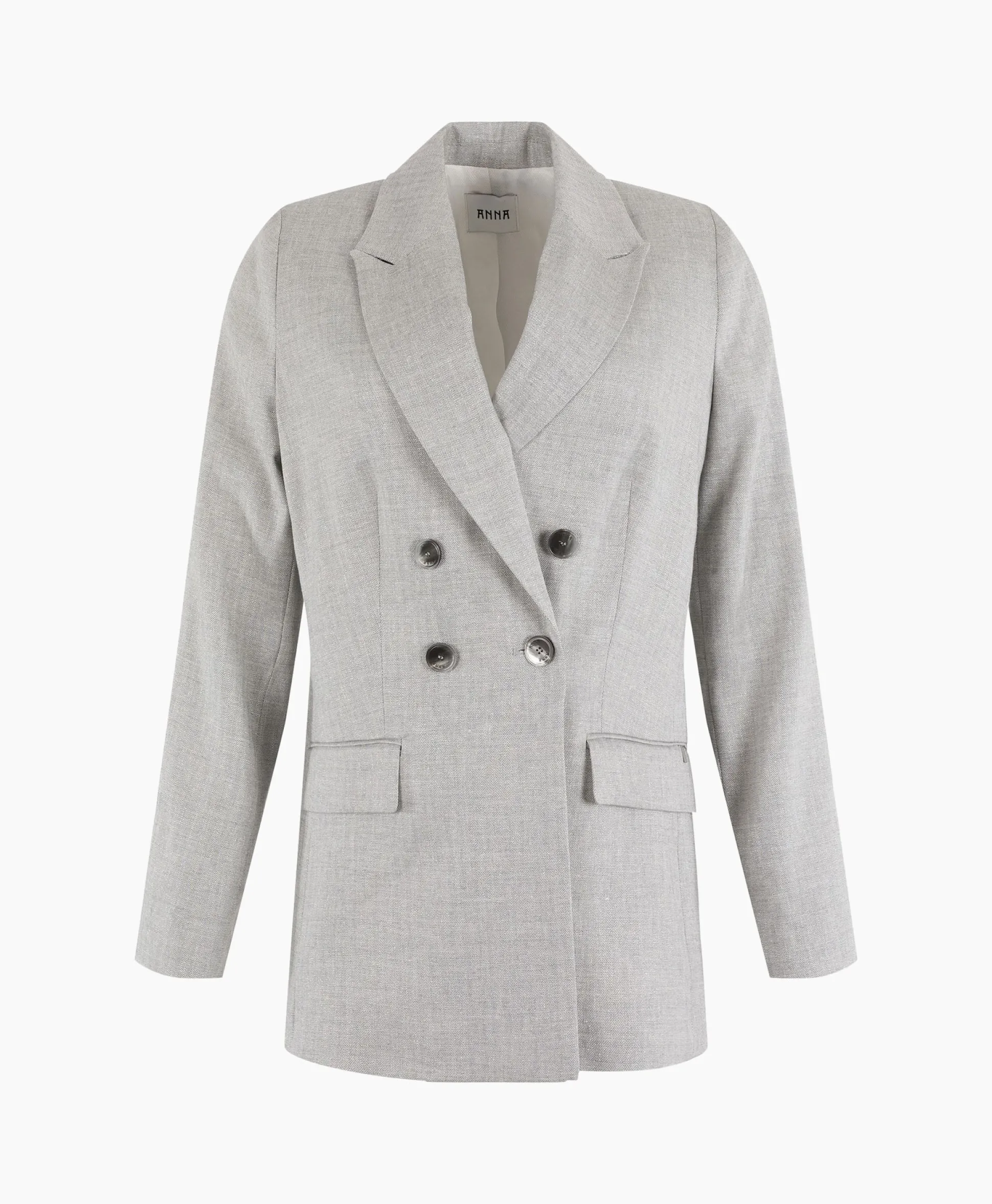 Discount Gilet 33A01-02610 Zilver Dames Gilets