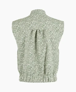 Online Gilet 43A11-02108B Groen Dames Gilets
