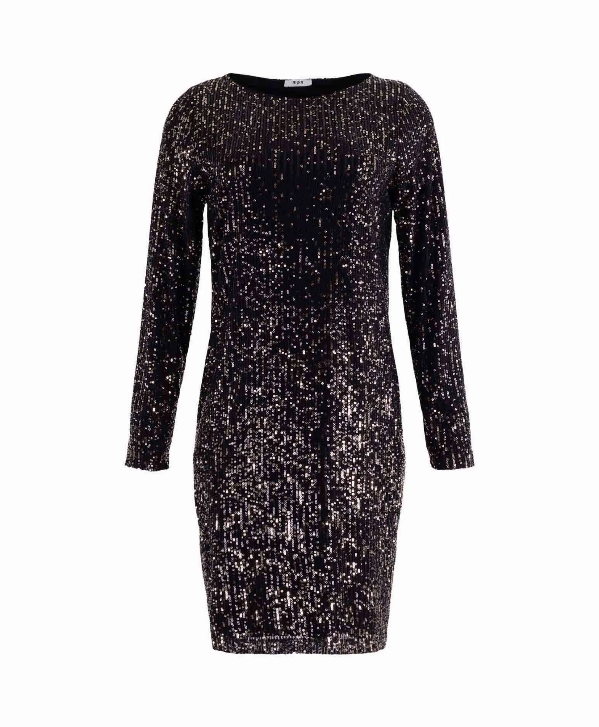 Sale Jurk 74A06-03642 Zwart Dames Jurken