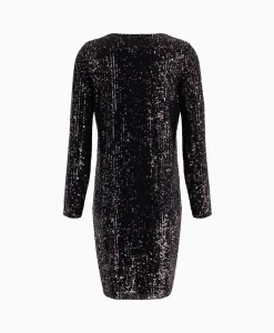 Sale Jurk 74A06-03642 Zwart Dames Jurken