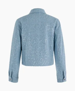 Hot Spijkerjas 17A01-02612 Blauw Dames Blouses