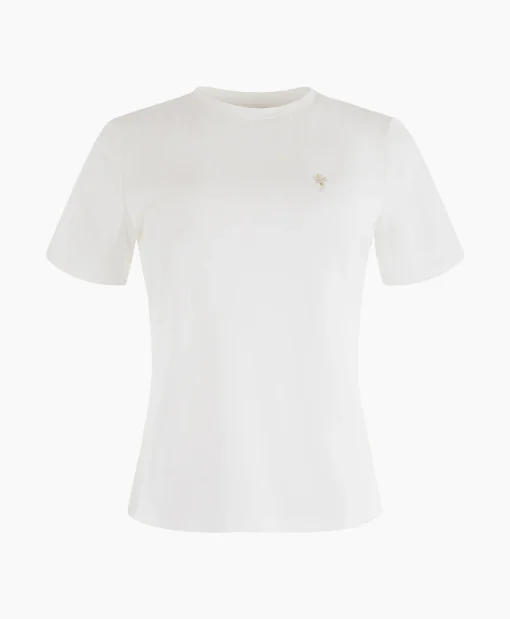 Discount T-Shirt 08A04-03677 Off White Dames T-Shirts & Tops