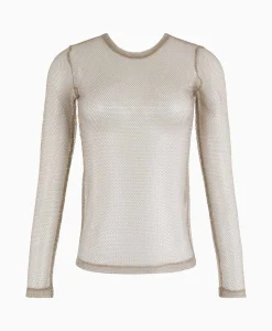 Flash Sale T-Shirt 26A04-03615 Zilver Dames T-Shirts & Tops