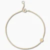 Shop Armband Smiley Bracelet Silver Goldplated Goud Dames Sieraden