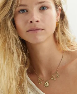 Sale Ketting Bonfire Choker Goud Dames Sieraden
