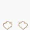 Outlet Oorbellen Funky Love Small Hoop Goud Dames Sieraden
