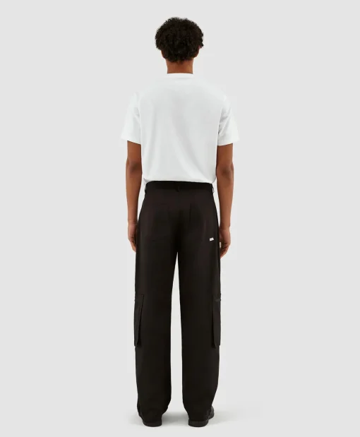 Sale Broek Nylon Double Knee Pocket Zwart Heren Broeken
