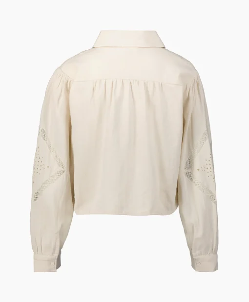 Hot Ba&Sh Blouse Emily Ecru Dames Blouses