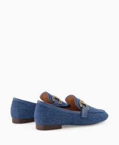 Fashion Loafer Vela Blauw Dames Instappers