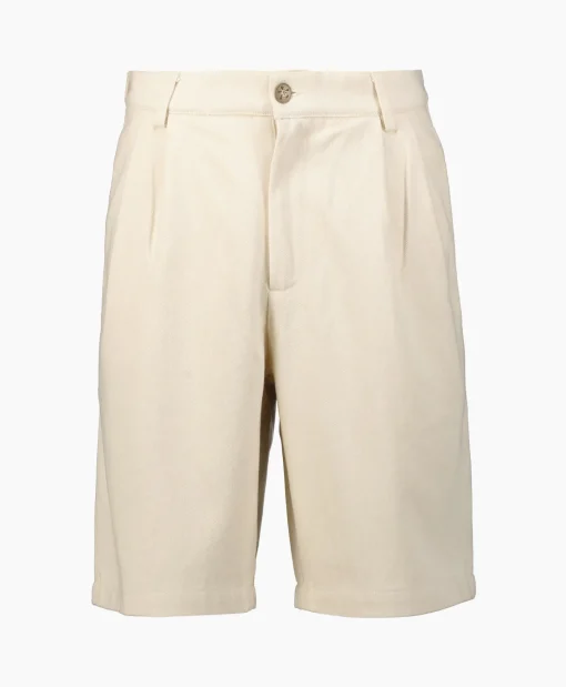 Best Sale Bram's Fruit Korte Broek Twill Shorts Beige Heren Broeken