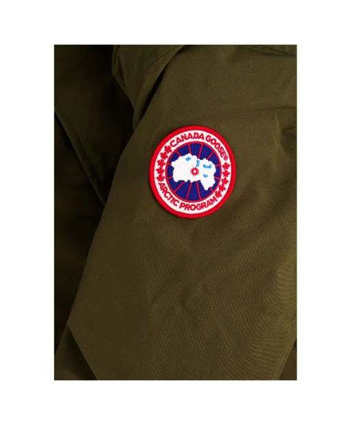 Hot Gewatteerde Jas Langford Parka Donker Groen Heren Jassen