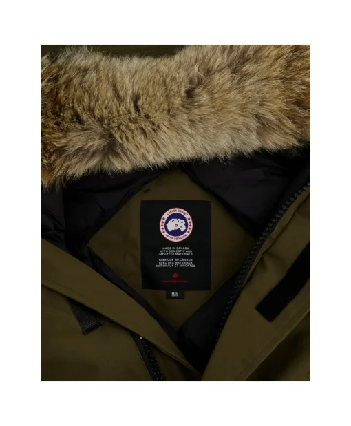 Hot Gewatteerde Jas Langford Parka Donker Groen Heren Jassen