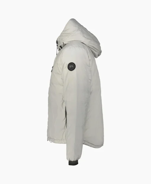 New Gewatteerde Jas Lodge Hoody Grijs Heren Jassen