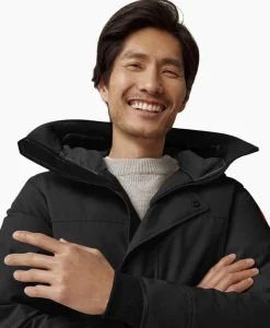 New Parka Langford Zwart Heren Jassen