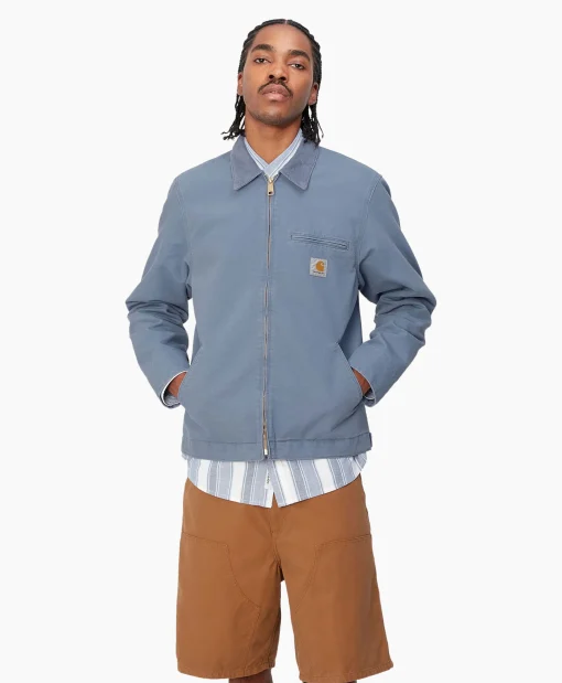 Outlet Jack Detroit Blauw Heren Jassen