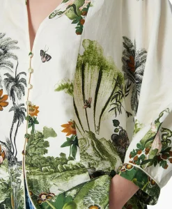 Flash Sale Blouse Calipso Groen Dames Blouses