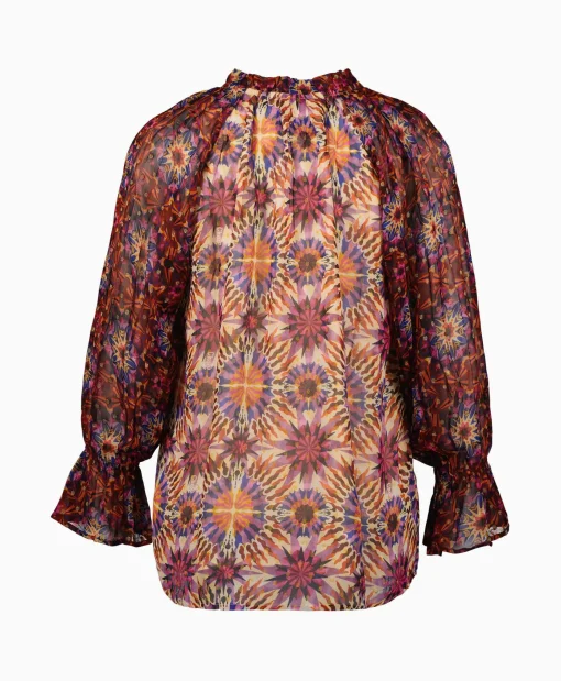 Best Blouse Lena Bordeaux Dames Blouses