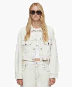 Discount Jack Boxy Denim Off White Dames Jassen