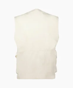Best Sale Bodywarmer Heavy Jersey Mixed Zipped Wit Heren Jassen