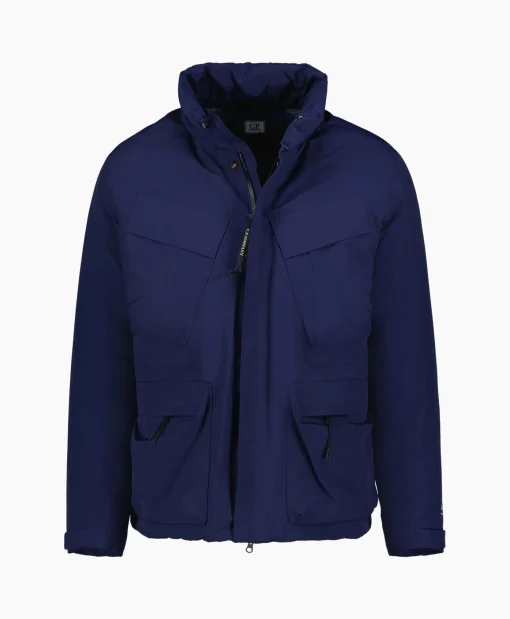 Fashion Jack Micro-M (R) Down Field Blauw Heren Jassen