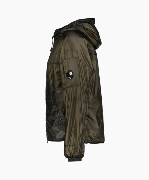 Shop Jack Nada Shell Hooded Groen Heren Jassen