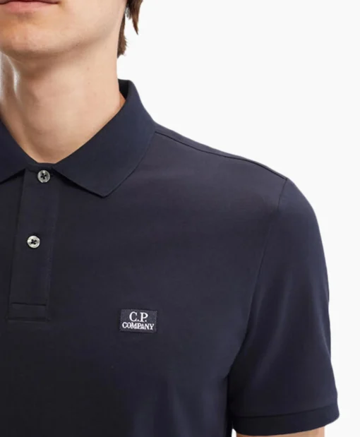 Hot Polo Stretch Piquet Regular Donker Blauw Heren Polo's