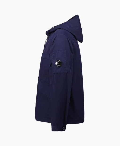 Cheap Vest B Hooded Jacket Donker Blauw Heren Jassen