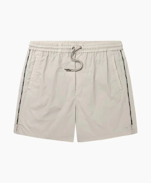 Store Korte Broek Mehani Licht Grijs Heren Broeken