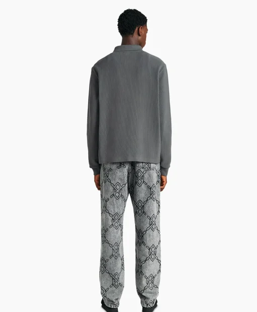 Store Overshirt Parram Grijs Heren Jassen