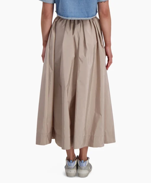 Discount D'Arc Midi Rok Brugherio Zand Dames Rokken