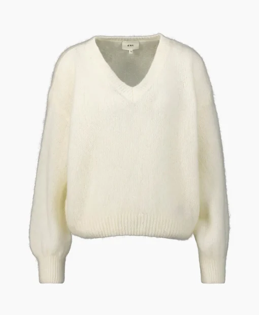 Store D'Arc Pullover Bari Off White Dames Truien