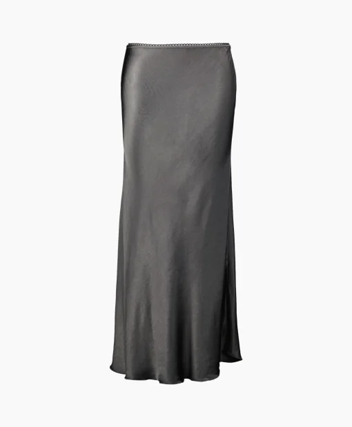 Online D'Arc Rok Midi Grijs Dames Rokken