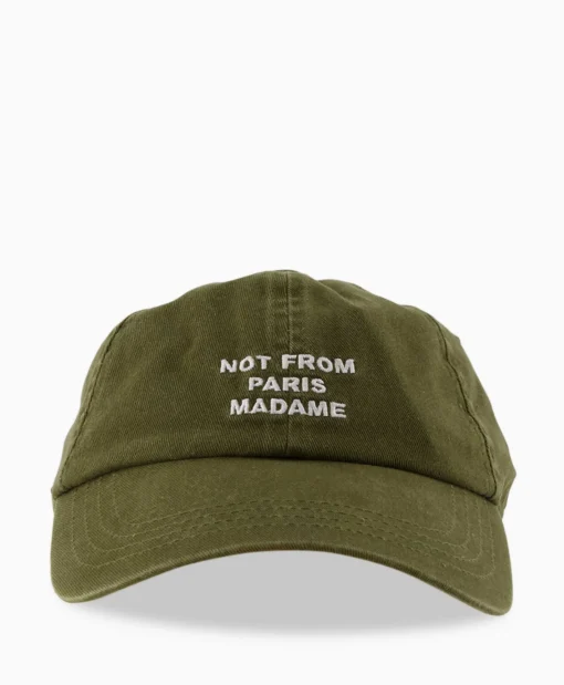 Online Pet La Casquette Slogan Khaki Heren Petten