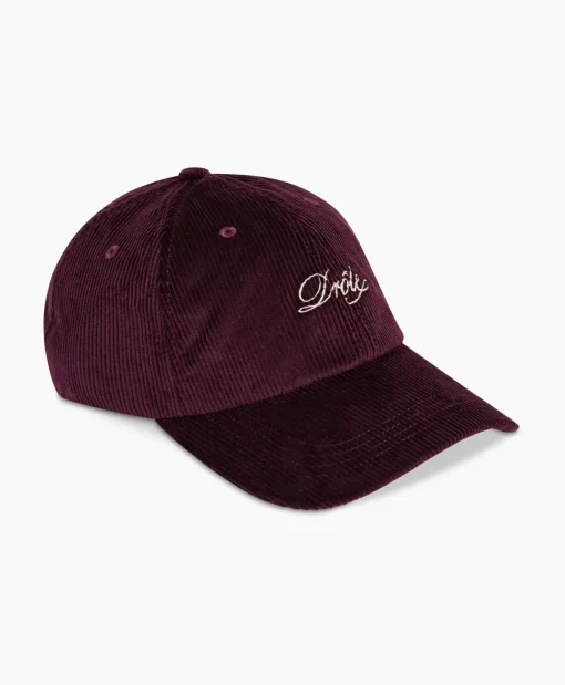 New Pet La Casquette Corduroy Donker Rood Heren Petten
