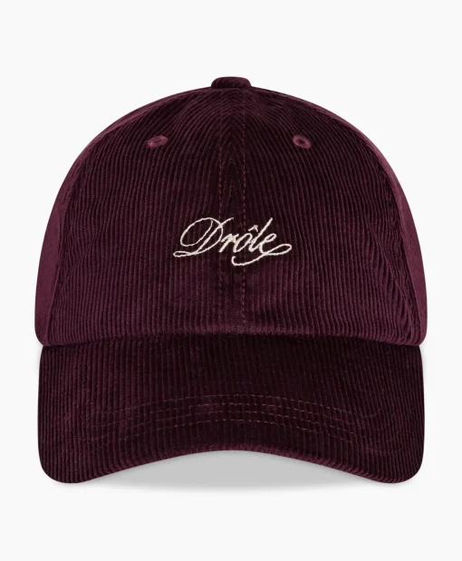 New Pet La Casquette Corduroy Donker Rood Heren Petten