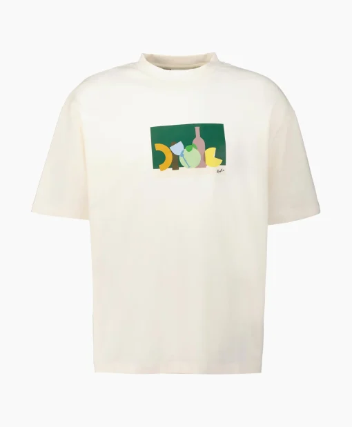 Fashion T-Shirt Korte Mouw Nature Drole Off White Heren T-Shirts