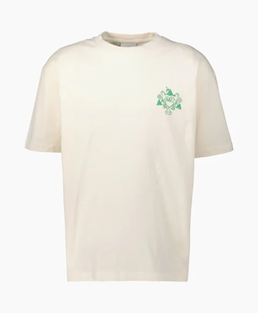 Outlet T-Shirt Korte Mouw Blason Off White Heren T-Shirts